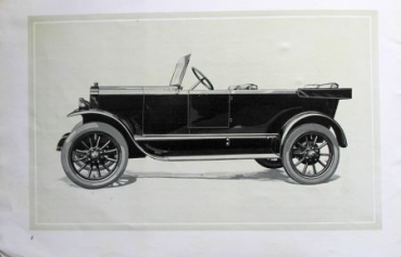 Brennabor Typ S 6/20 PS Modelprogram 1924 Carbrochure (8259)